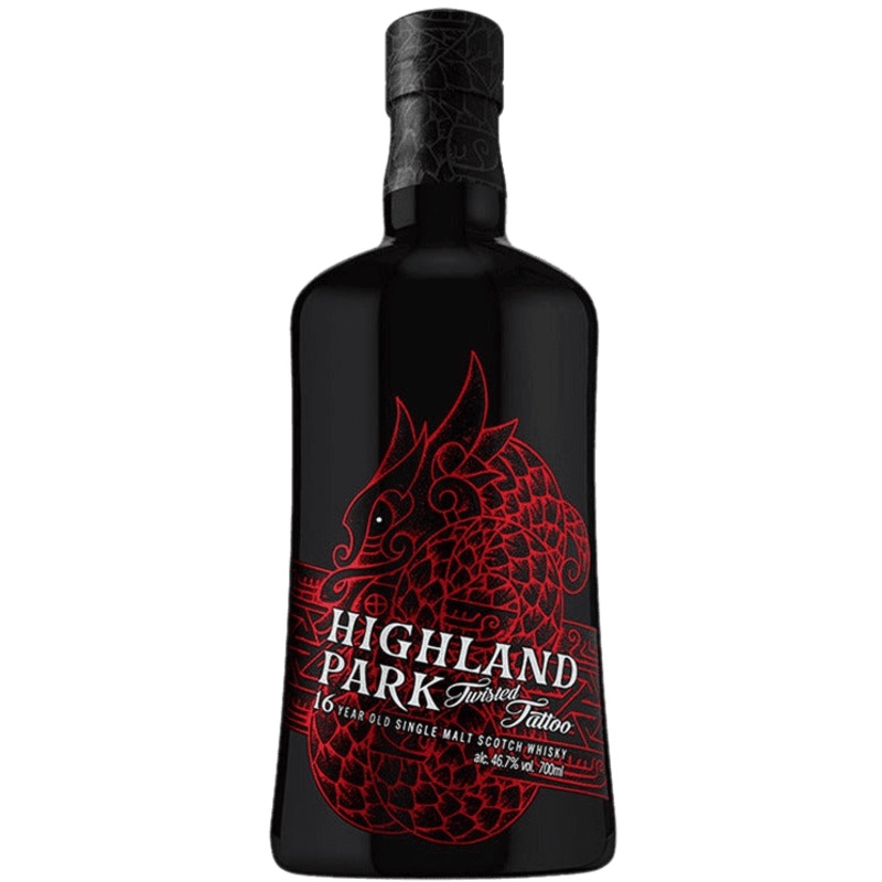 Highland Park 16 Year Old Twisted Tattoo Single Malt Scotch Whiskey - 750ML