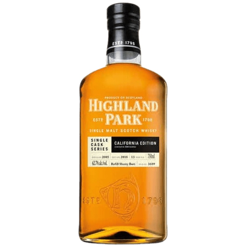 Highland Park Single Cask 2005 California Edition - 750ML