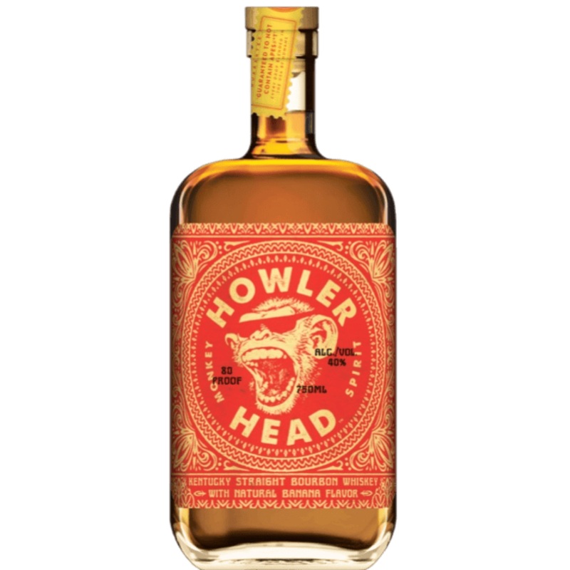 Howler Head Banana Infused Kentucky Straight Bourbon Whiskey - 750ML