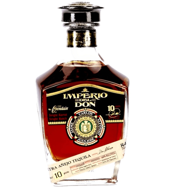 Imperio Del Don 10 Year Extra Anejo Tequila - 750ML