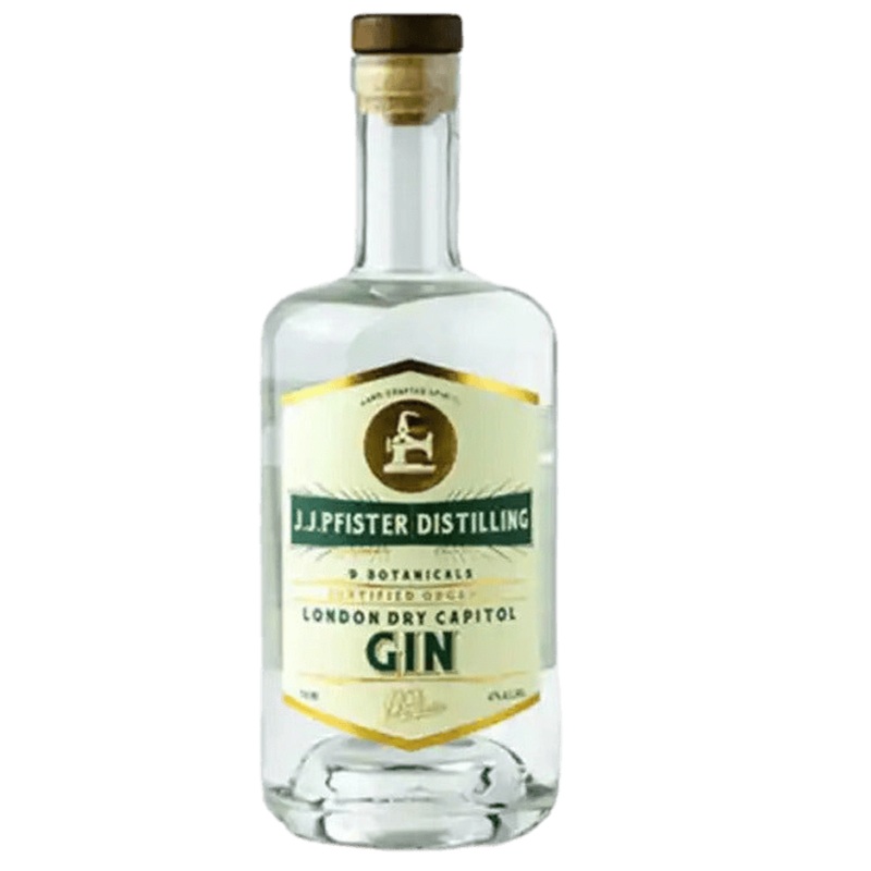 J.J. Pfister Distilling London Dry Capitol Gin - 750ML