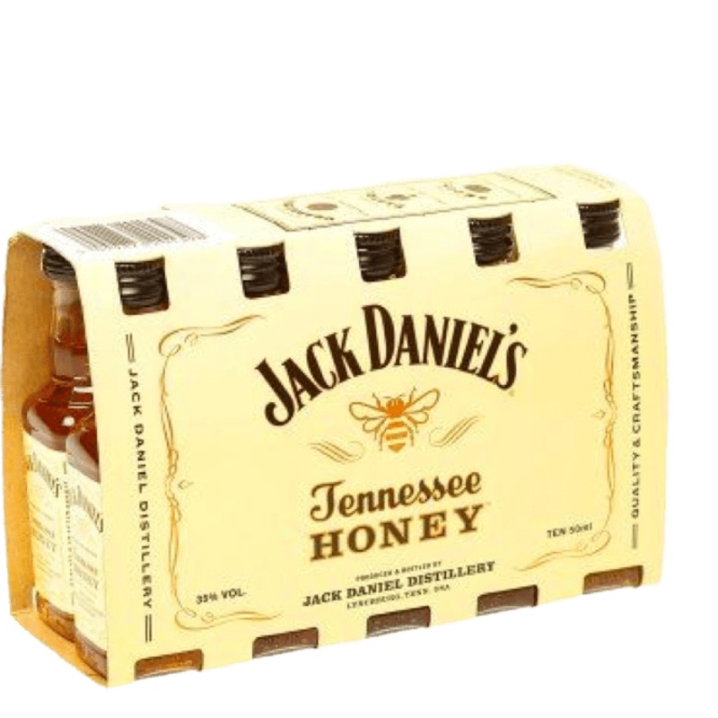 Jack Daniel's Honey Whiskey 50ml 10 Pack