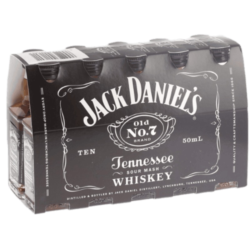 Jack Daniel's Whiskey 50ml 10 Pack - 50ML