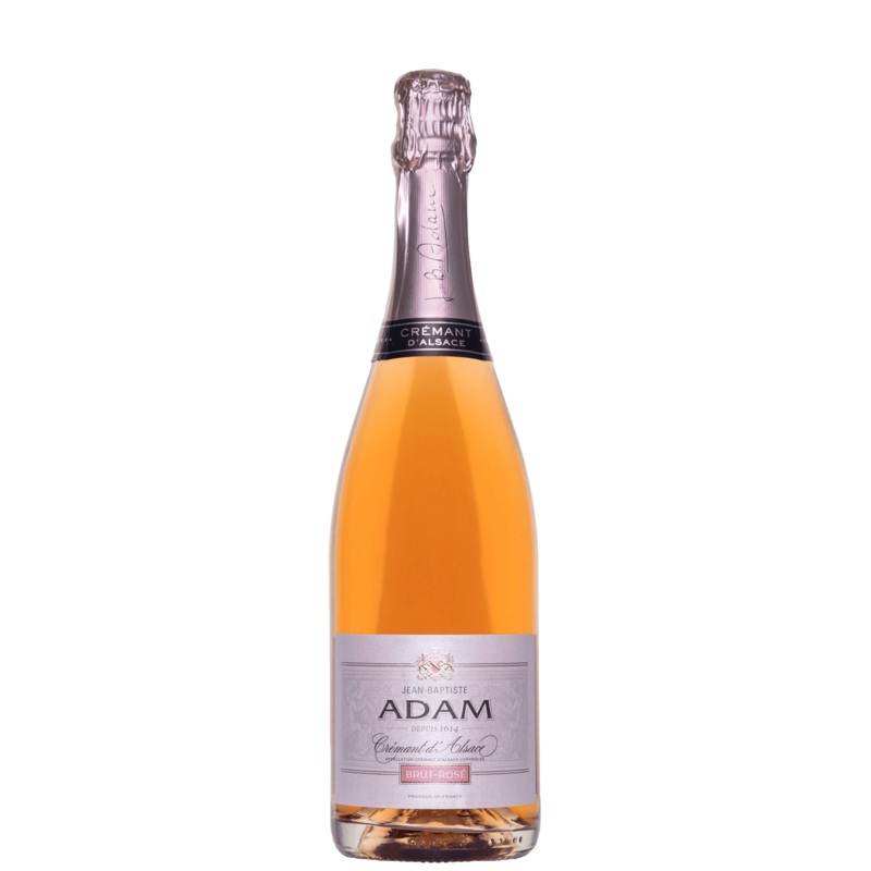 Jean-Baptiste Adam Cremant d'Alsace Brut Reserve Rose - 750ML