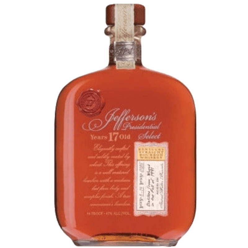 Jefferson's 17 Year Old Presidential Select Bourbon Whiskey Batch #9 - 750ML