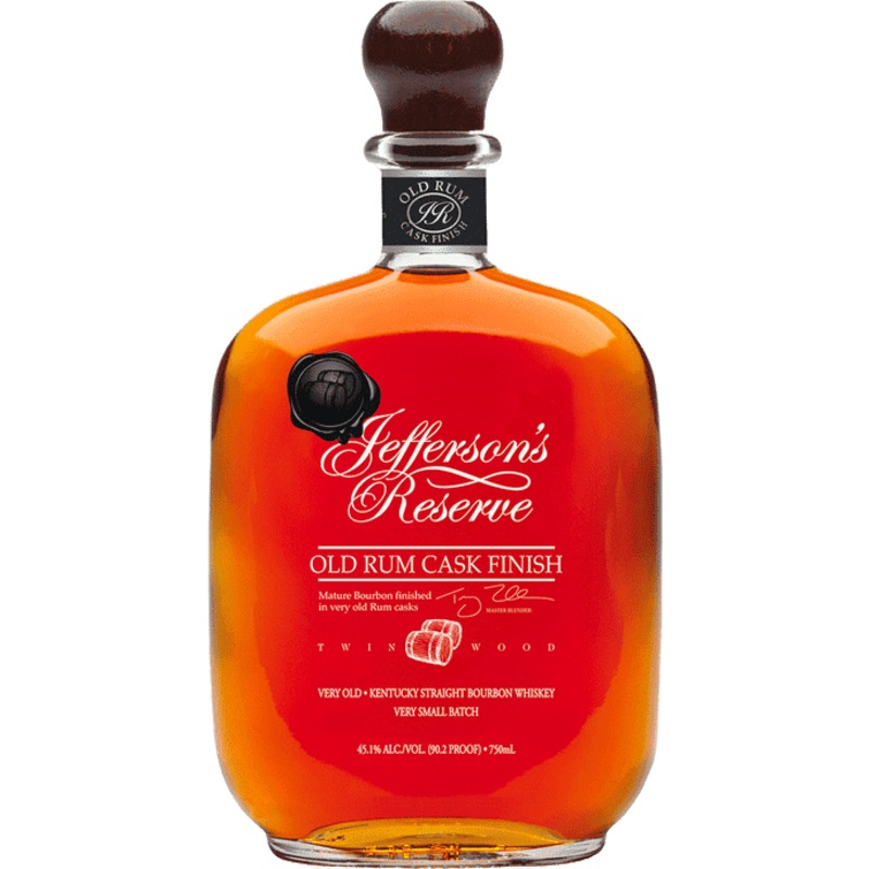 Jefferson's Reserve Old Rum Cask Finish Bourbon - 750ML