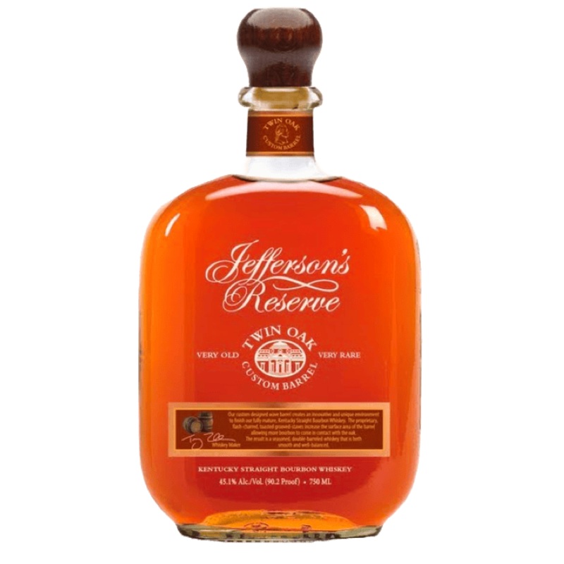 Jefferson's Reserve Twin Oak Custom Barrel - 750ML