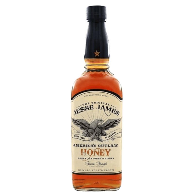 Jesse James America's Outlaw Honey Flavored Whiskey - 750ML