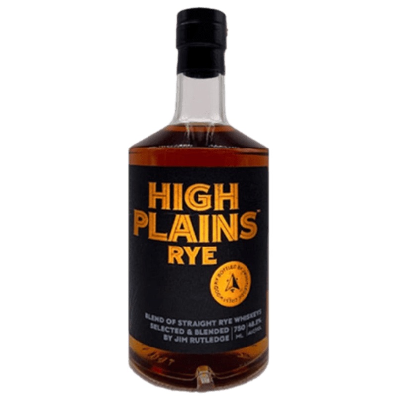 Jim Rutledge High Plains Rye Blend Of Straight Rye Whiskey - 750ML