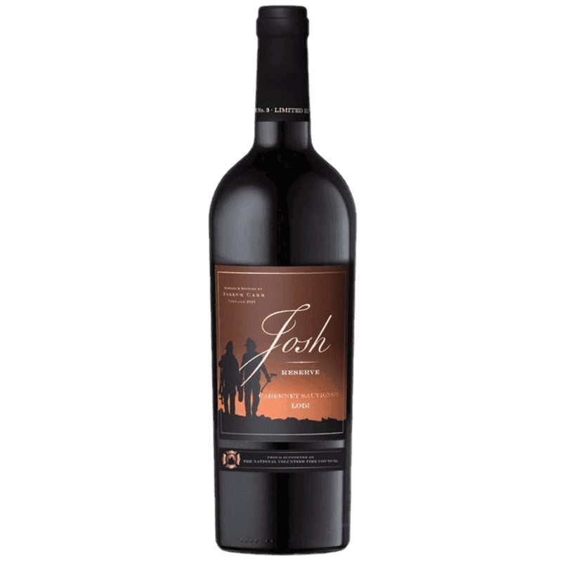 Josh Cellars Cabernet Sauvignon Reserve Nvfc The National Volunteer Fire Council Label Lodi - 750ML