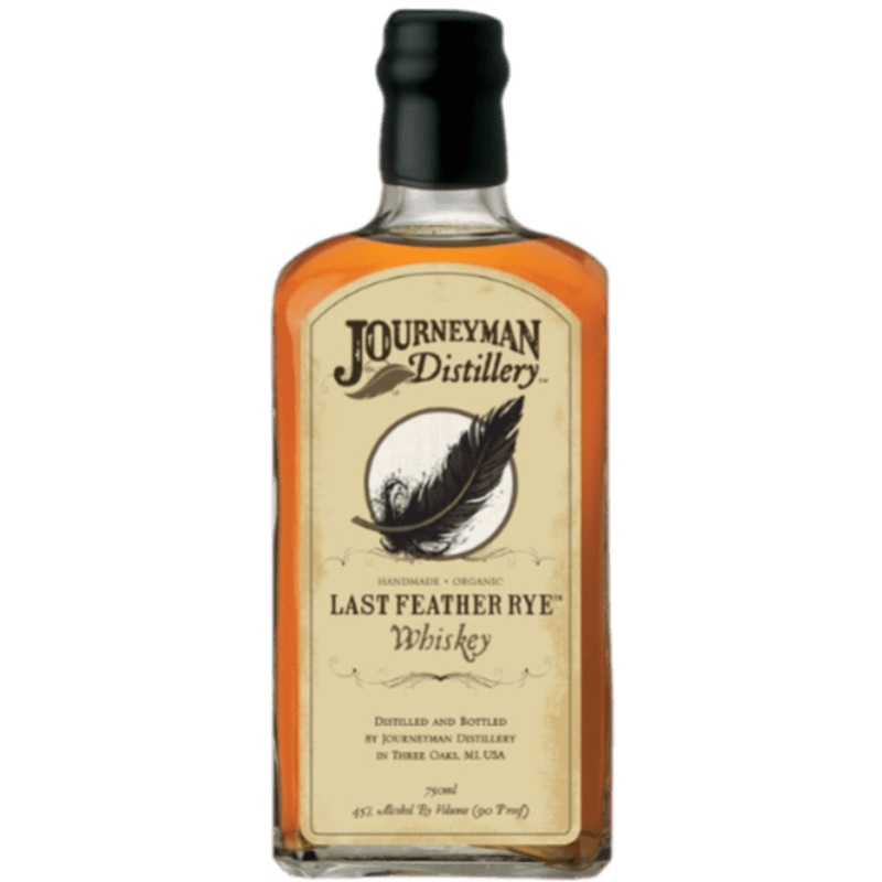 Journeyman Distillery Last Feather Rye Whiskey 90 Proof - 750ML