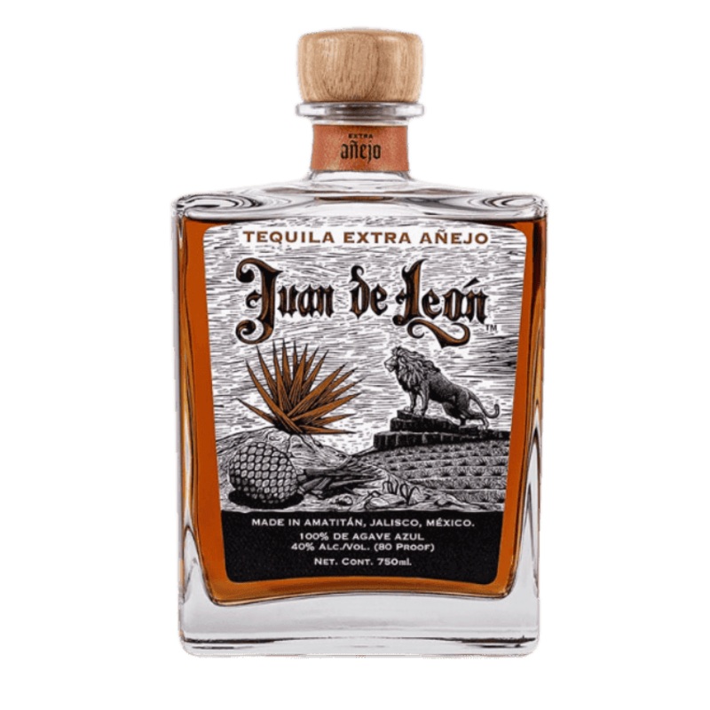 Juan de Leon Extra Anejo Tequila - 750ML