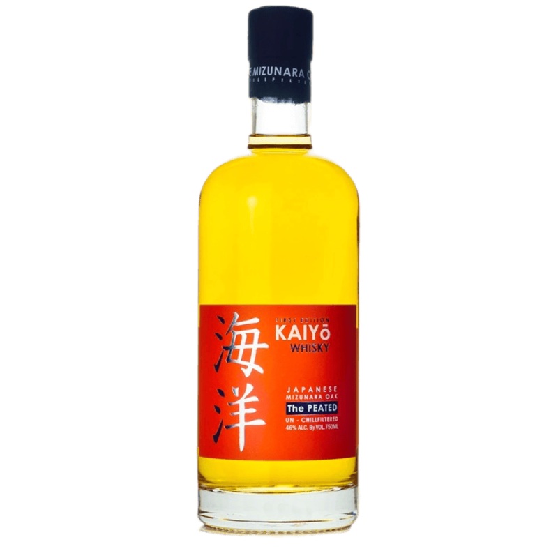 Kaiyo Whisky The Peated Mizunara Oak Aged Japanese Whisky - 750ML