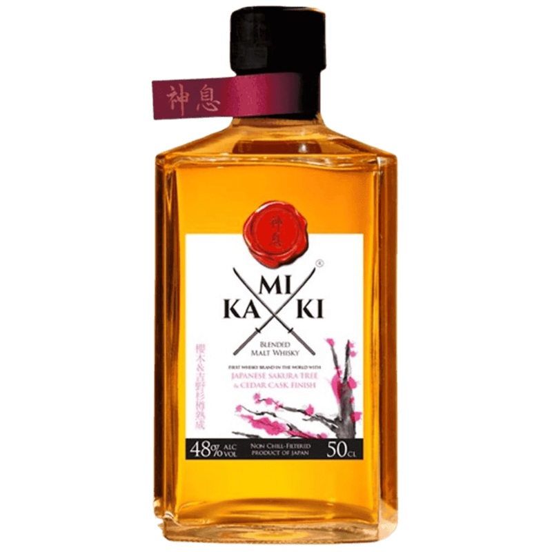 Kamiki Sakura Wood Whiskey - 750ML