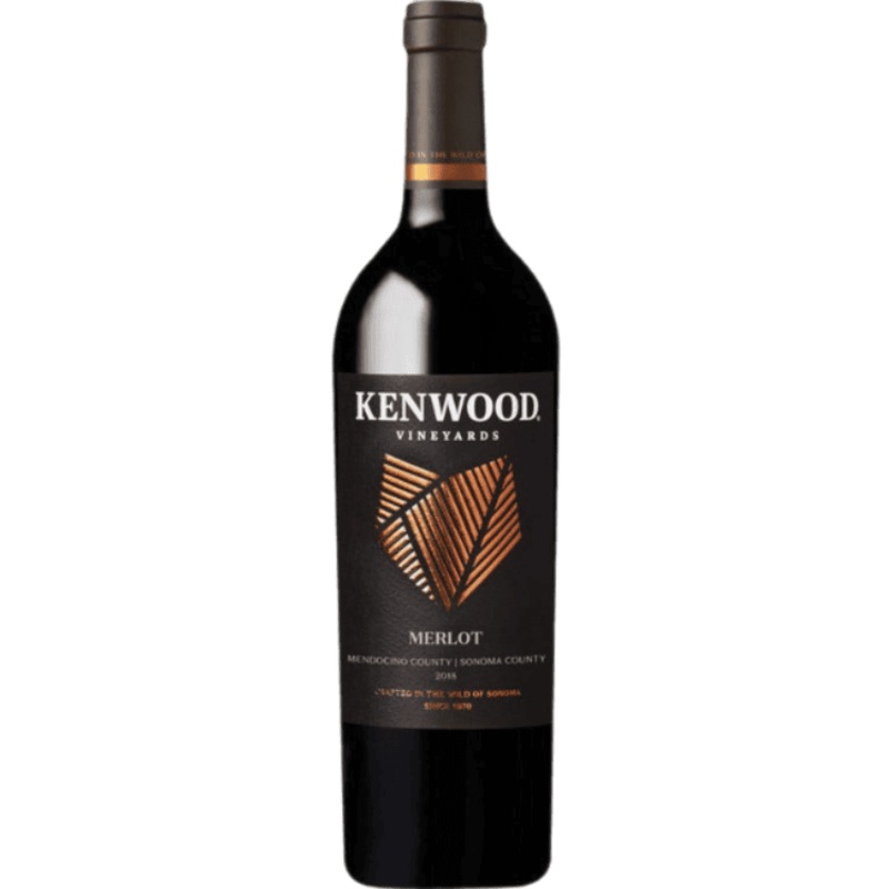 Kenwood Merlot Sonoma & Mendocino Counties - 750ML