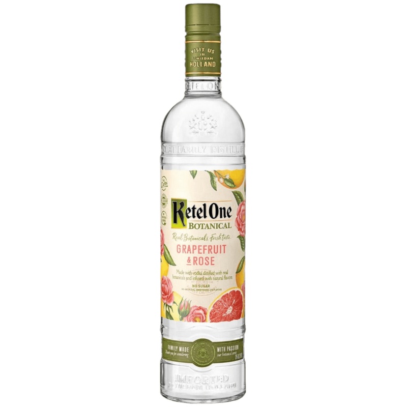 Ketel One Vodka, Grapefruit & Rose - 750ML