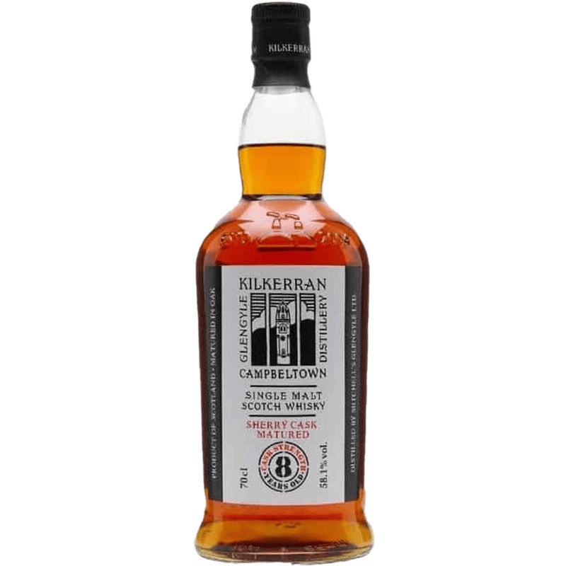 Kilkerran 8 Year Old Sherry Cask Matured Scotch Whisky - 750ML