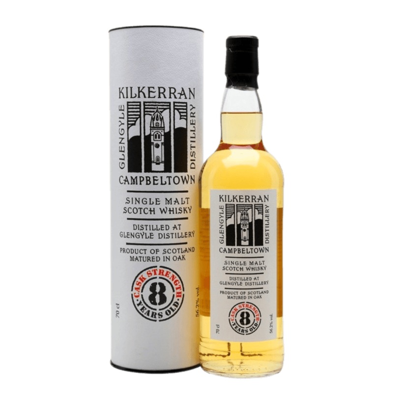 Kilkerran Cask Strength 8 Year Old Scotch - 750ML