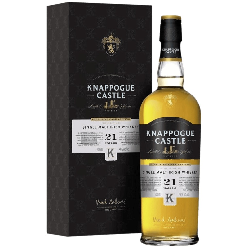 Knappogue Castle Single Malt 21 Year Old - 750ML