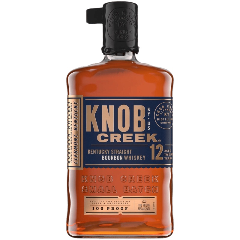Knob Creek 12 Year Old 100 Proof Kentucky Straight Bourbon Whiskey - 750ML