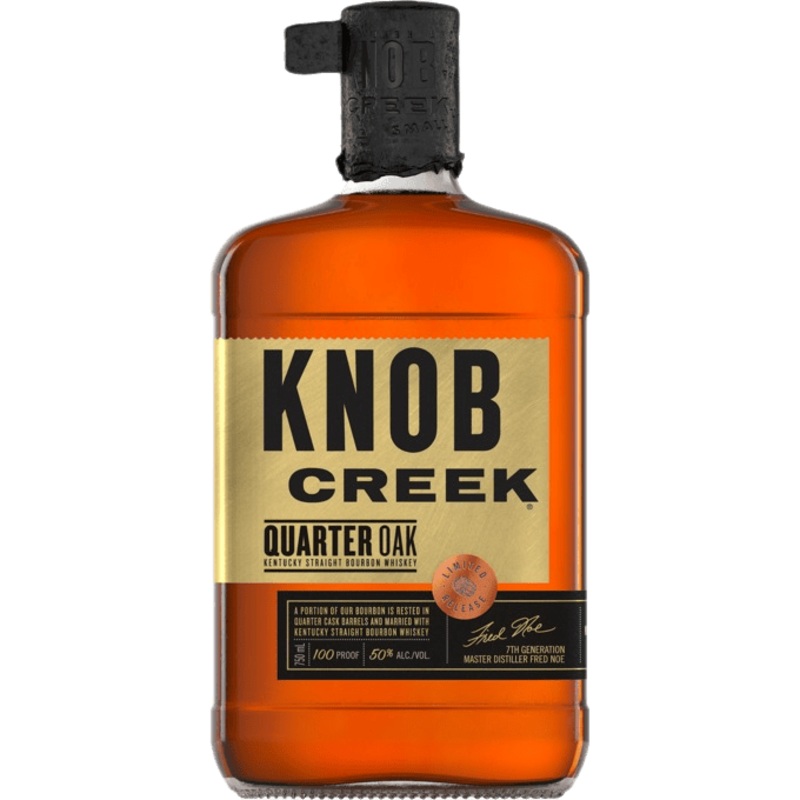 Knob Creek Quarter Oak 100 Proof Kentucky Straight Bourbon Whiskey - 750ML