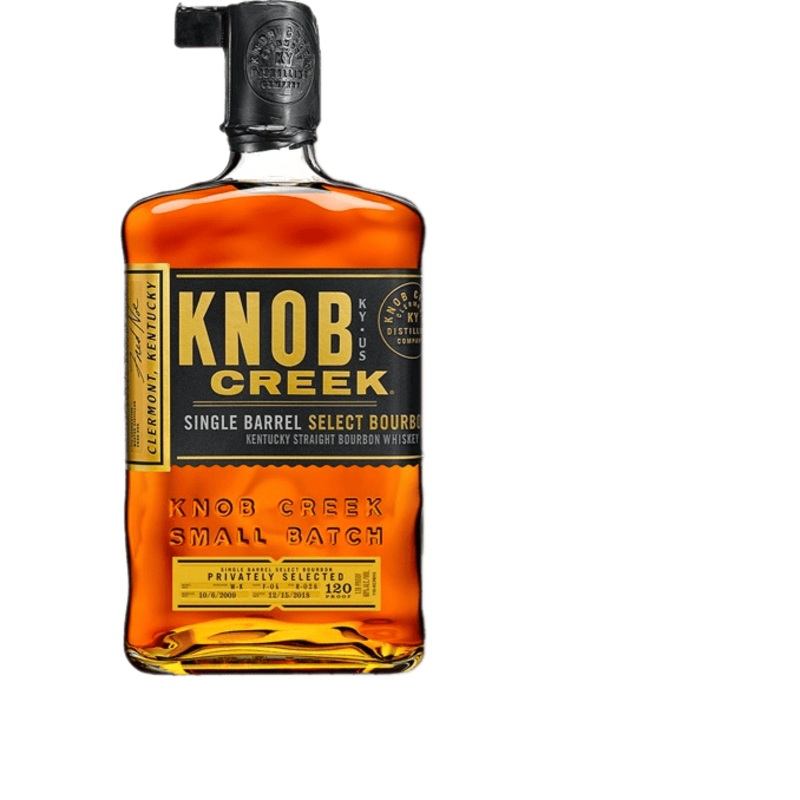 Knob Creek Single Barrel Reserve 120 Proof Kentucky Straight Bourbon Whiskey - 750ML