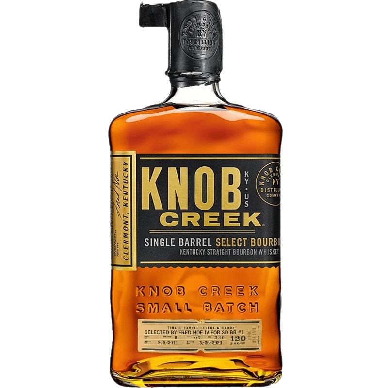 Knob Creek Single Barrel Select Bourbon Selected By Fred Noe IV For SDBB #2 -750ML