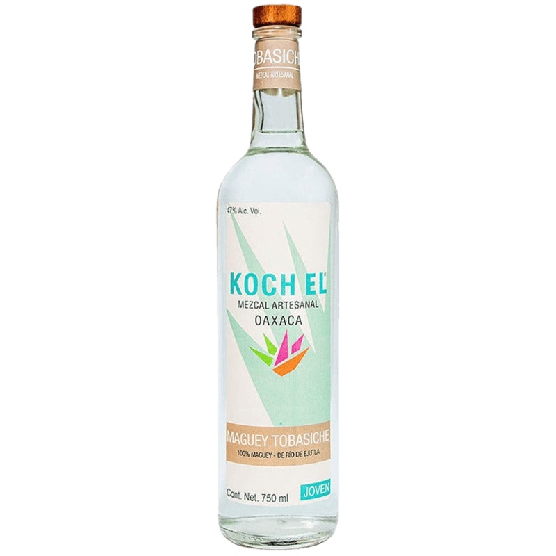 Koch El Mezcal Artesanal Joven Maguey Tobasiche De Rio De Ejutla 94 - 750ML