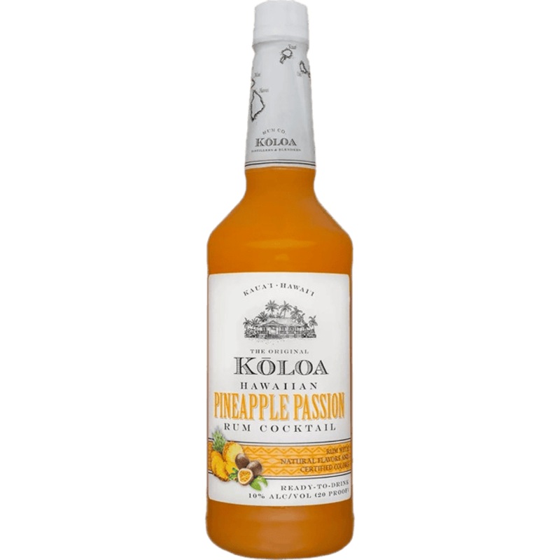 Koloa Hawaiian Pineapple Passion Rum Cocktail - 750ML