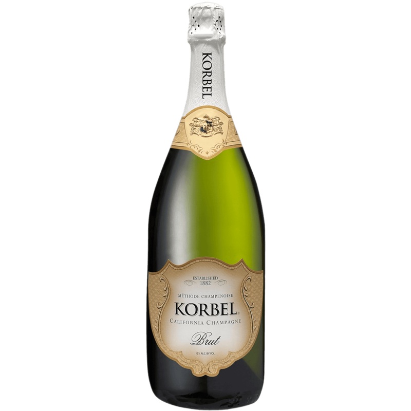 Korbel Sparkling California Brut Champagne - 750ML