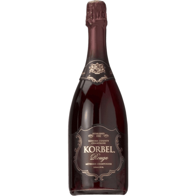 Korbel Sparkling California Rouge Sparkling Champagne - 750ML