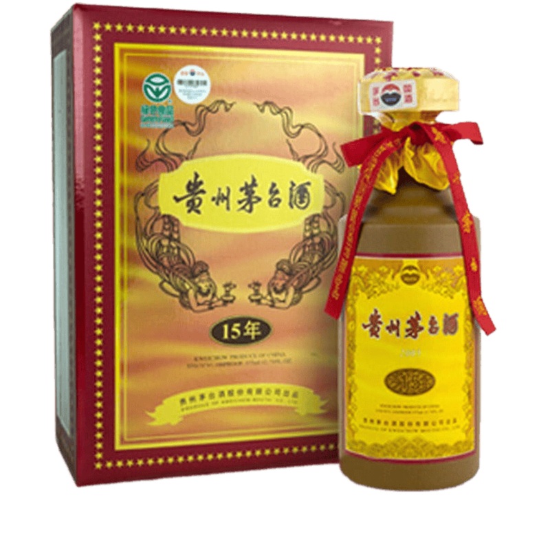 Kweichow Moutai 15 Year Old Baijiu - 750ML