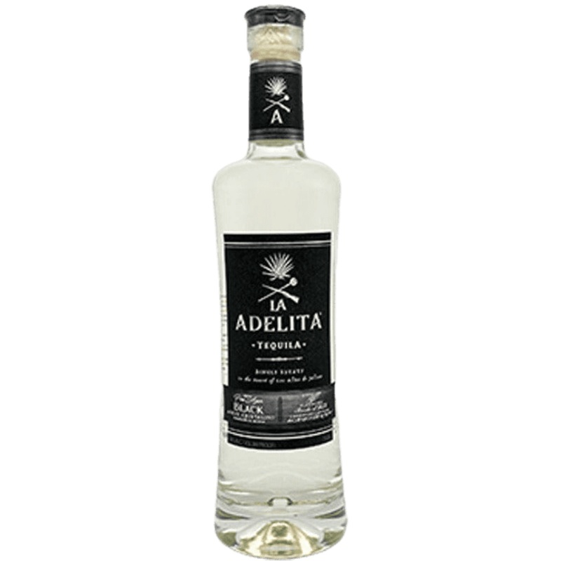 La Adelita Tequila Black Anejo Cristalino - 750ML