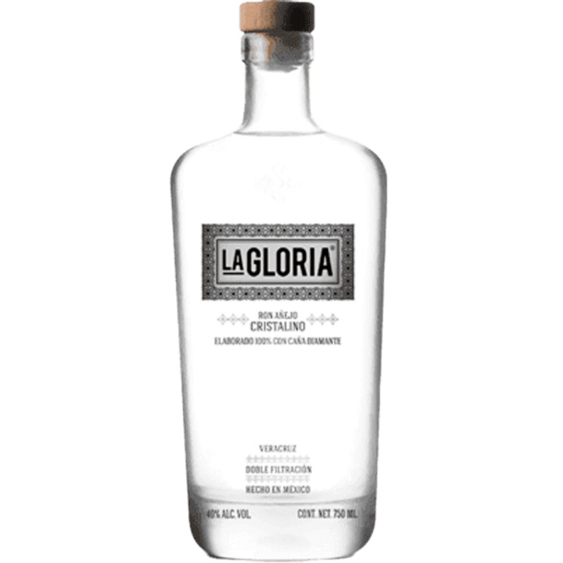 La Gloria Ron Anejo Cristalino - 750ML