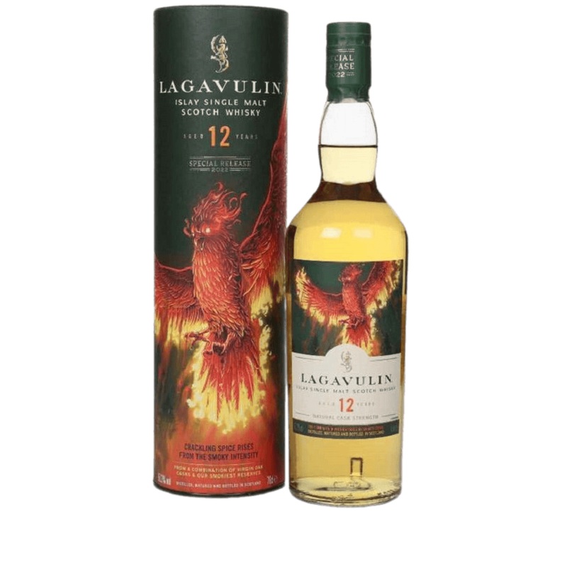 Lagavulin 12 Years The Flames of the Phoenix Whiskey - 750ML