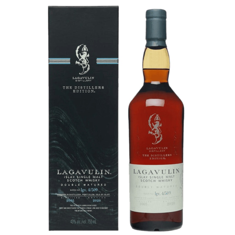Lagavulin Single Malt Scotch The Distillers Edition Double Matured 2005 - 750ML
