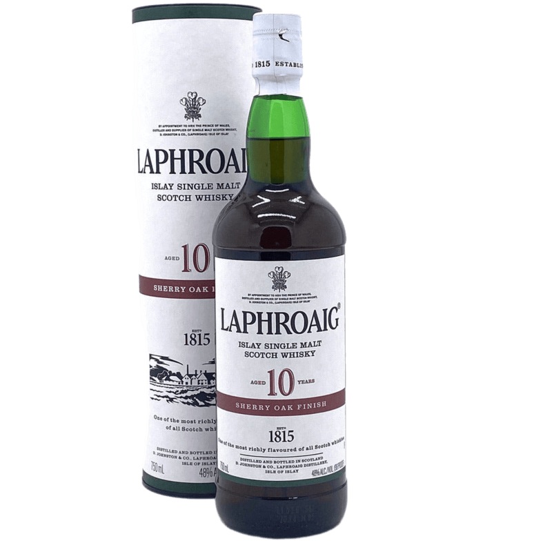 Laphroaig 10 Years Old Sherry Oak Finish Islay Scotch Whisky - 750ML