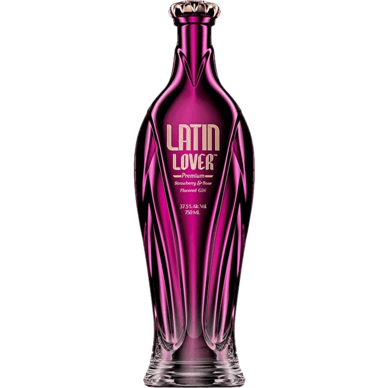 Latin Lover Strawberry and Rose Flavored Gin - 750ML