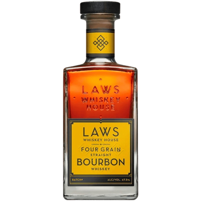 Laws Whiskey House Four Grain Straight Bourbon Whiskey - 750ML