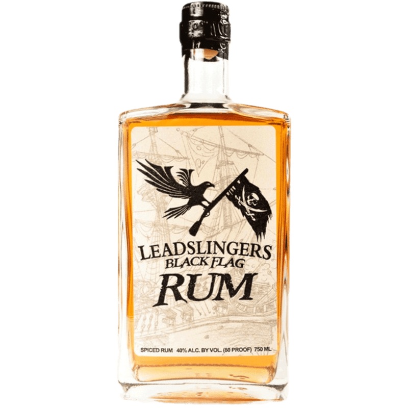 Leadslingers Black Flag Rum - 750ML
