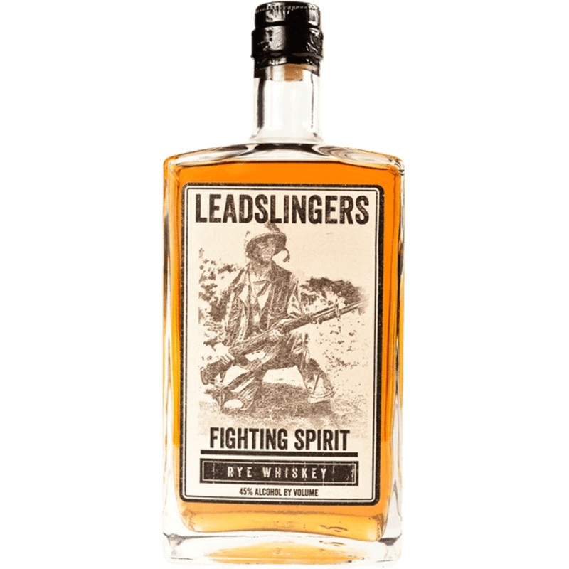 Leadslingers Fighting Spirit Rye Whiskey - 750ML
