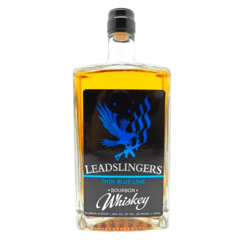 Leadslingers Thin Blue Line Bourbon Whiskey - 750ML