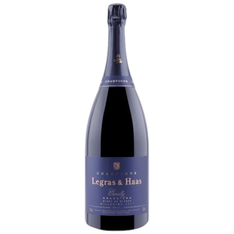 Legras & Haas Champagne Brut Blanc De Blancs Millesime Grand Cru - 750ML