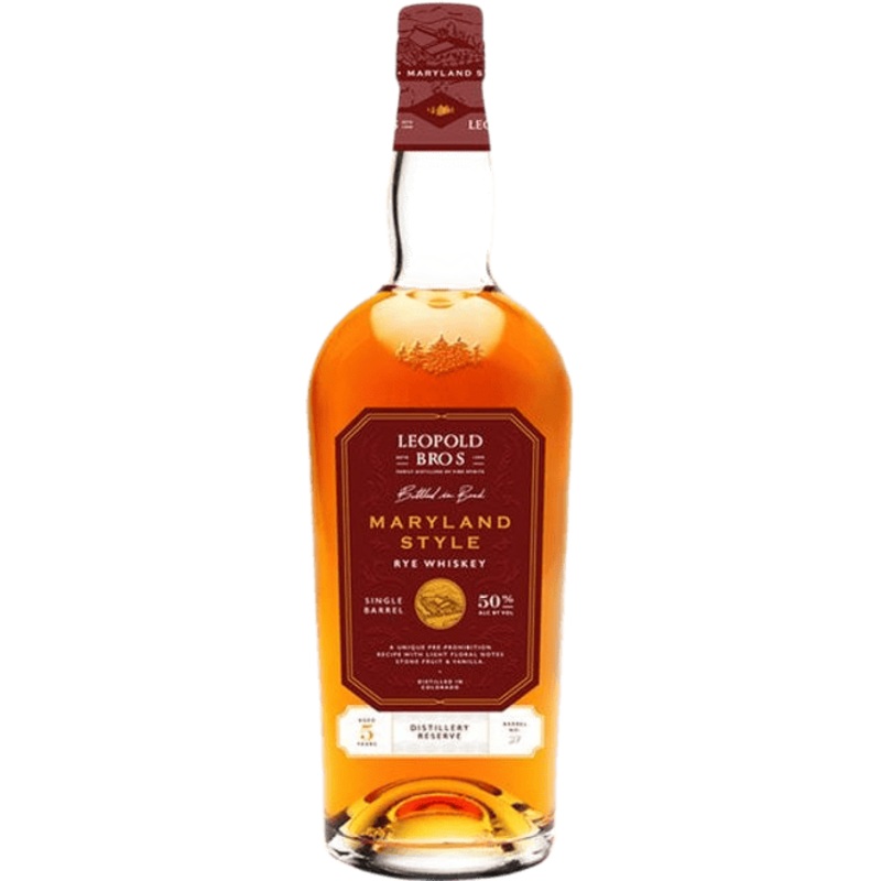 Leopold Bros Distillery Reserve Maryland Style Rye - 750ML