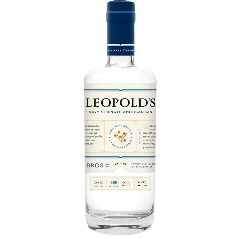Leopold Bros Navy Strength American Gin - 750ML