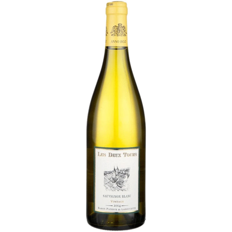 Les Deux Tours Sauvignon Blanc Touraine -750ML