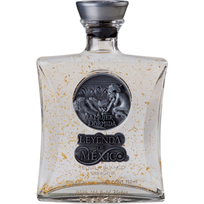 Leyenda De Mexico Tequila Blanco 24K -750ML