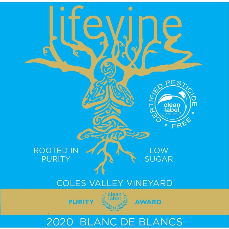 LifeVine Umpqua Valley Blanc de Blanc Sparkling -750ML