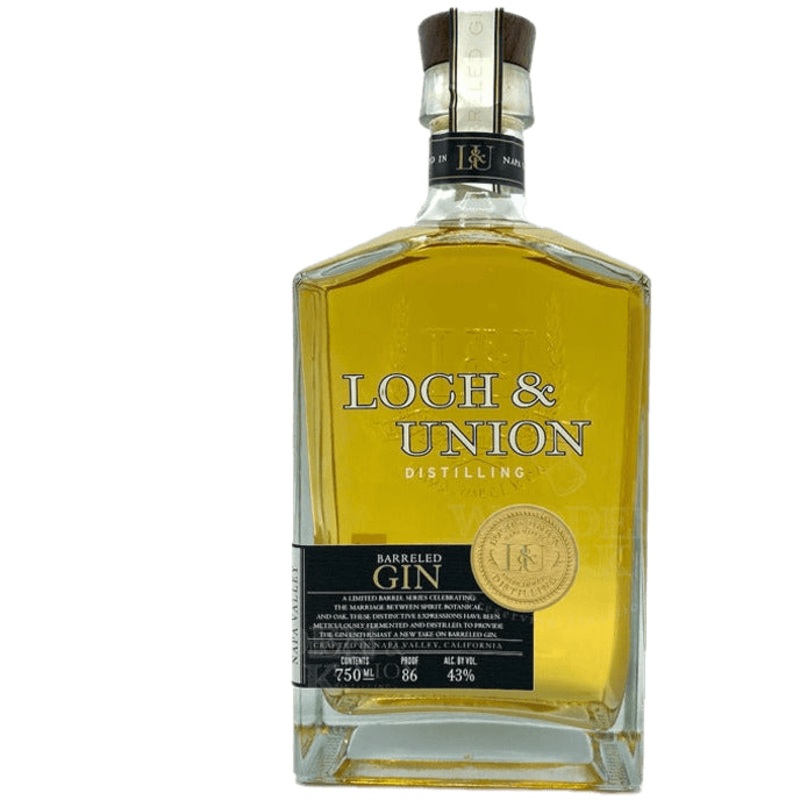Loch & Union Distilling Barrel Aged Gin Ex Chardonnay Barrel - 750ML