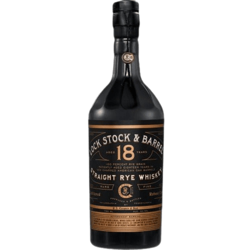 Lock Stock & Barrel Straight Rye Whiskey 18 Year - 750ML